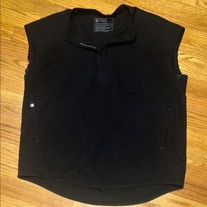 Figs Black Rafaela Scrub Top